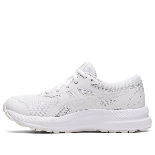(GS) ASICS Contend 8 'Triple White' 1014A259-100
