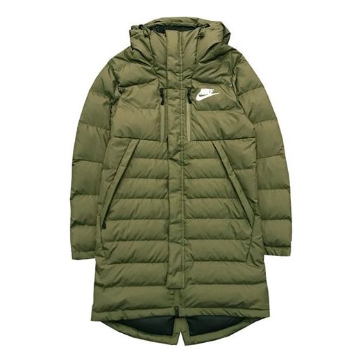 Nike Sportswear Men's Winter Long Down Fill Green AJ7949-222