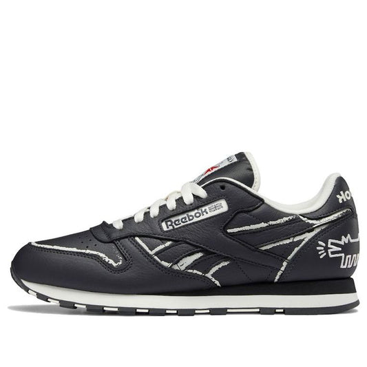Reebok Keith Haring x Classic Leather 'Dog Blackboard Chalk Drawing' GZ1456