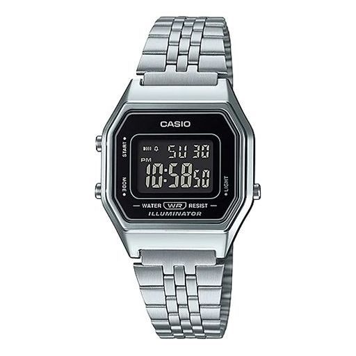 CASIO YOUTH Series Waterproof Quartz LA680WA-1B /Gold Unisex Mens Silver Digital LA680WA-1B-INTERNATIONAL