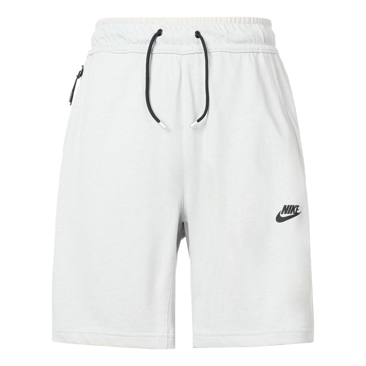 Men's Nike Printing Brand LOGO Lacing Straight Shorts Gray DM6590-063