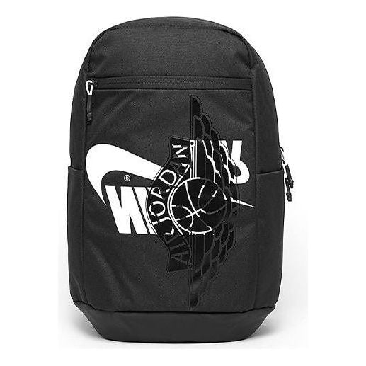Air Jordan Nike logo Remix Backpack 'Black' 9A0167-023