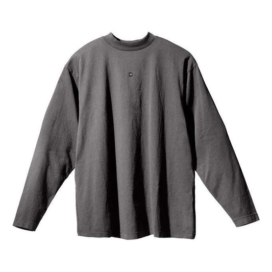 Yeezy Gap SS22 Logo Longsleeve Tee 'Dark Grey' YEEZY-SS22-088