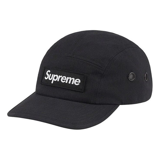 Supreme Military Camp Cap 'Black White' SUP-SS21-732