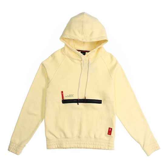 Men's Nike Kyrie Fleece Basketball Yellow BV9298-746