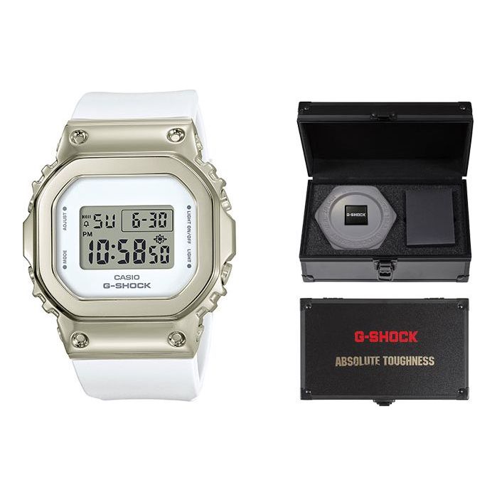 CASIO G-Shock Digital 'White gold' GM-S5600G-7PR