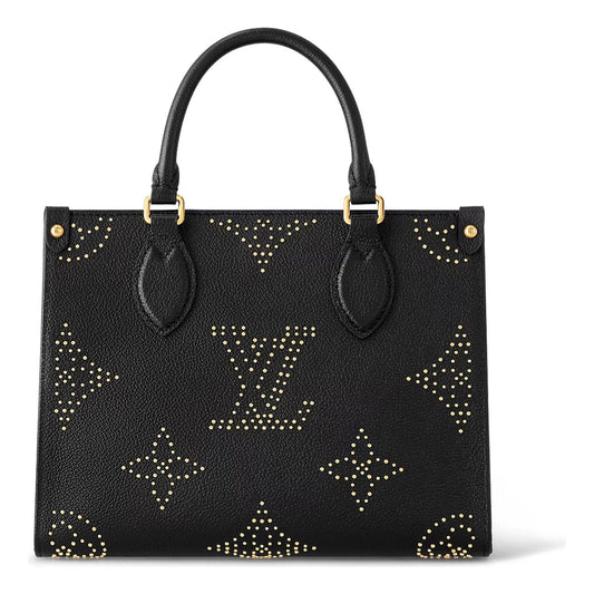 (WMNS) LOUIS VUITTON OnTheGo PM Monogram Empreinte Tote Bag 'Black' M46733