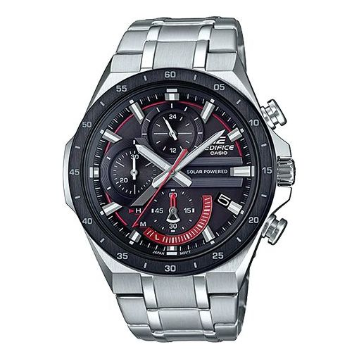 CASIO Quartz EDIFICE Waterproof Mens Silver Analog EQS-920DB-1A