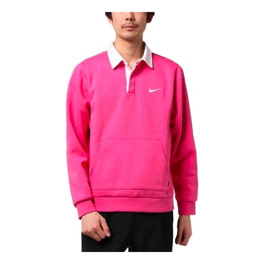 Men's Nike SB Skateboard Casual Sports Fleece Lined Pink CN5675-674