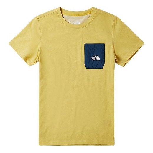 THE NORTH FACE Unisex SS20 Quick Dry Round-neck Yellow 498U-1LE