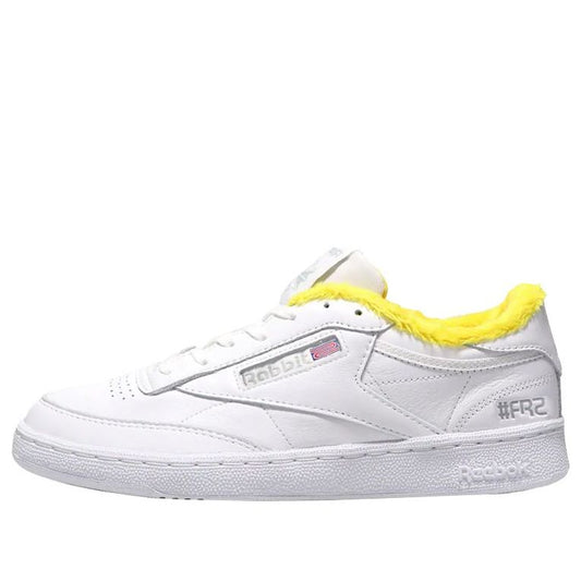 Reebok atmos x #FR2 x Club C 85 'White Yellow' GZ4036