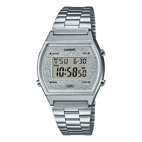 CASIO Quartz Waterproof Mens Silver Digital B640WDG-7
