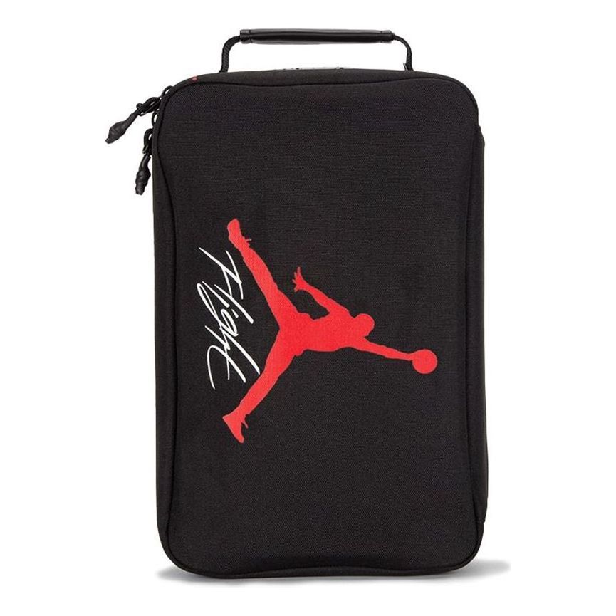 Air Jordan LOGO Flight Shoe Box Bag 'Black' JD2113042AD-001