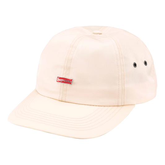 Supreme FW23 Week 5 Enamel Logo 6-Panel Cap 'White' SUP-FW23-2327