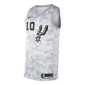 Nike San Antonio Spurs DeMar DeRozan City Edition Swingman Jersey Camo 'White' BQ1175-103