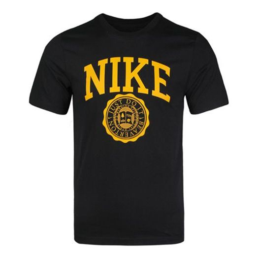 Nike Sportswear JDI Printing Sports Short Sleeve Black BV7572-010