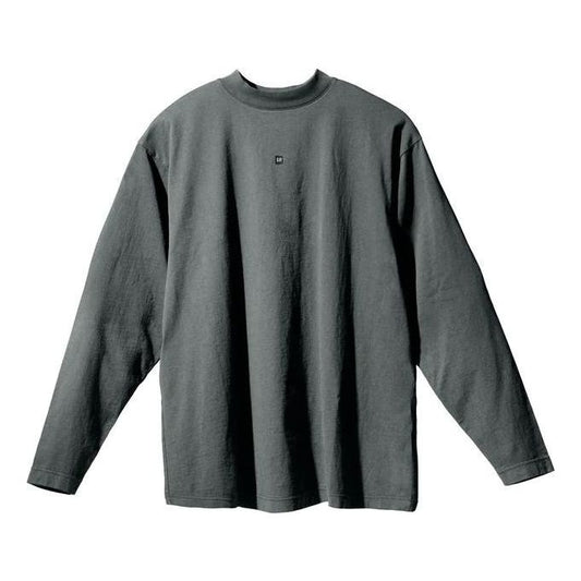 YEEZY Gap Logo Long Sleeve T-Shirt 'Dark Green' YEEZY-SS22-788
