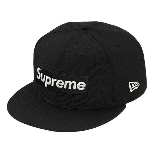 Supreme $1M Metallic Box Logo New Era 'Black White' SUP-SS20-090