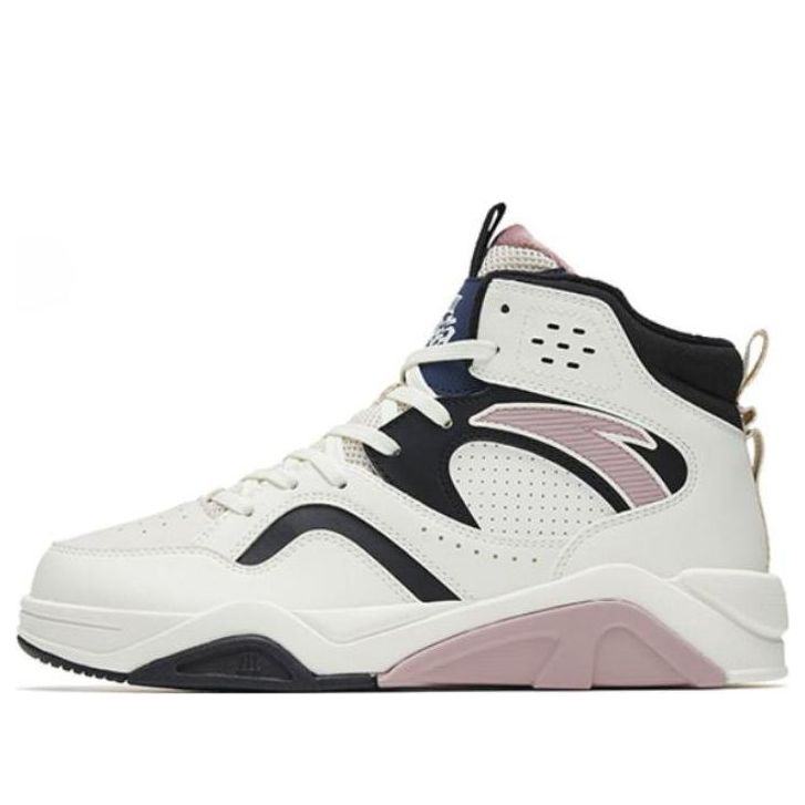 (WMNS) ANTA Flame 3 High 'White Black Mauve' 122248982-2