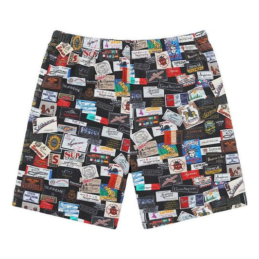 Supreme SS21 Week 14 Labels Pique Short 'Multi-Color' SUP-SS21-753