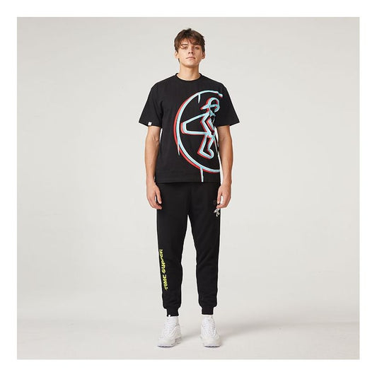 PJs Vigor Surf Classic Casual Pure Cotton Unisex Black 20FWTS2005P