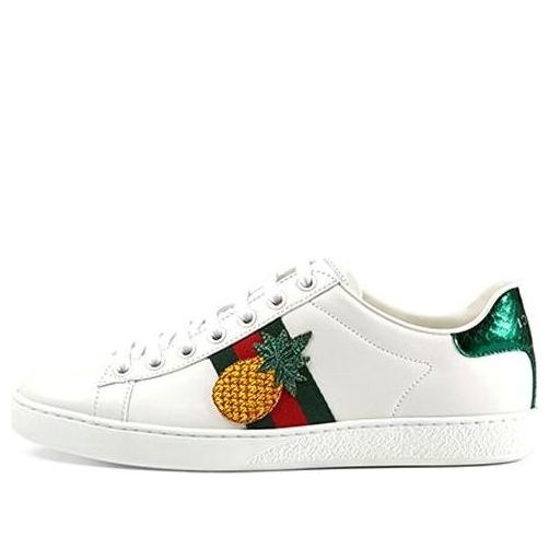 (WMNS) Gucci Ace 'Pineapple' 431920-A38G0-9064