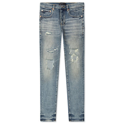 P001 - Light Indigo Distress