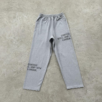 CORTEIZ Hmp Stencil Crewneck Set - Grey