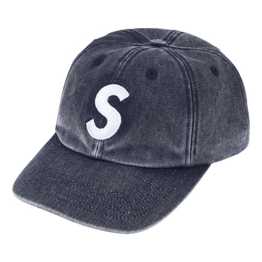 Supreme SS26 Pigment Coated S Logo 6-Panel 'Navy' SUP-SS26-1019-NAV