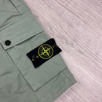 Stone Island Cargo Shorts - Sage Castmark