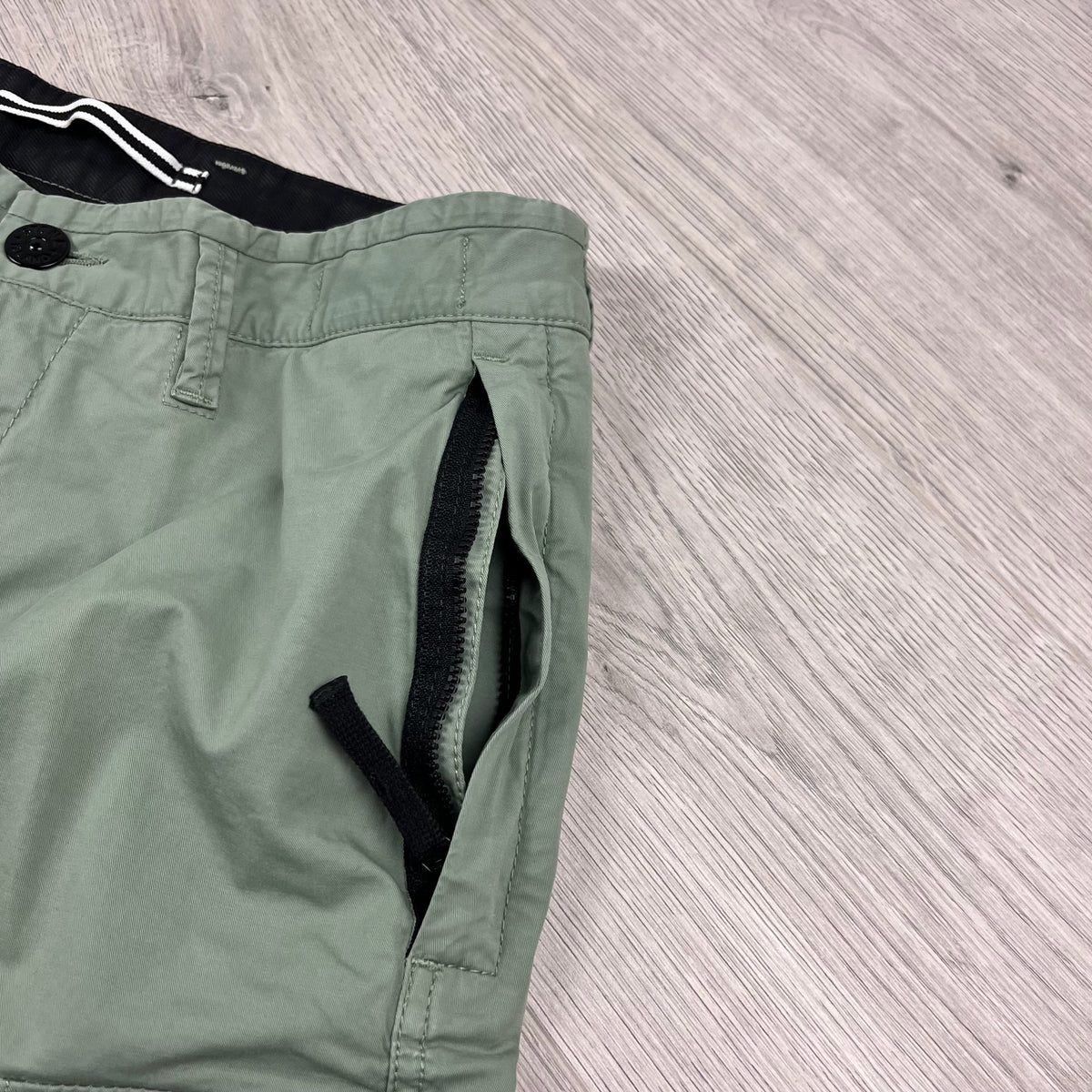 Stone Island Cargo Shorts - Sage Castmark