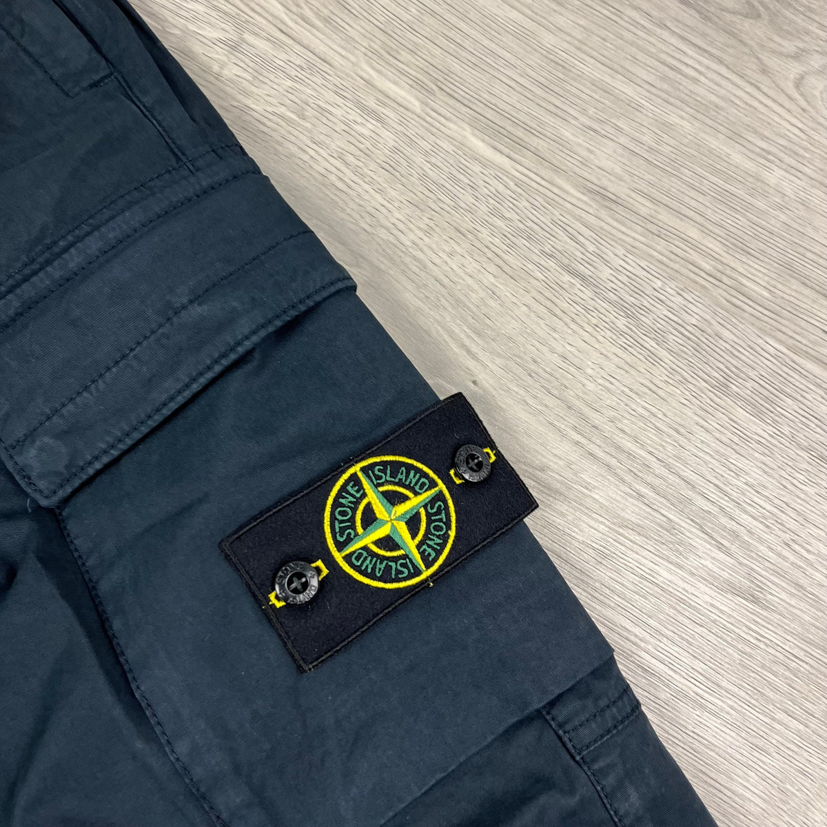 Stone Island Cargo Trousers - Navy Castmark