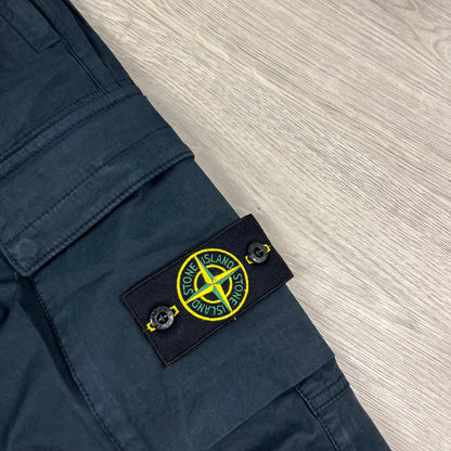 Stone Island Cargo Trousers - Navy Castmark