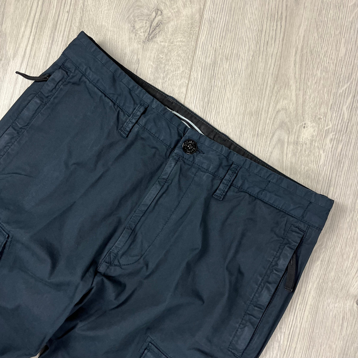 Stone Island Cargo Trousers - Navy Castmark