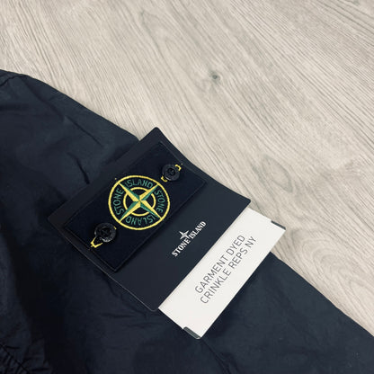 Stone Island Crinkle Reps NY Jacket - Black Castmark