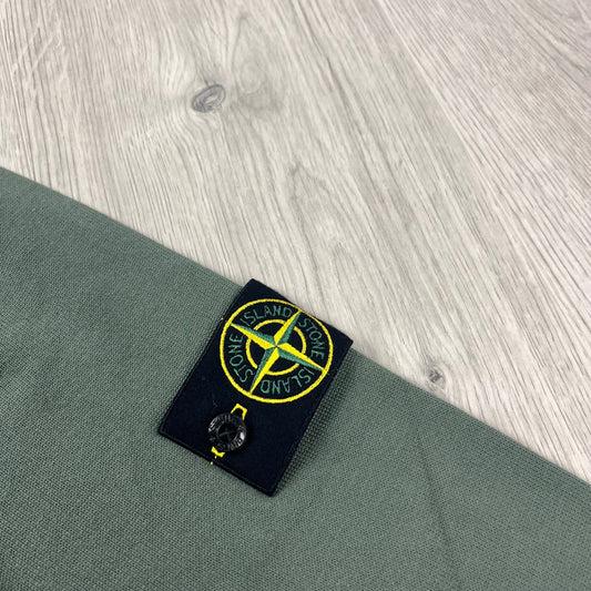 Stone Island Knit Half Zip Fleece - Musk Castmark