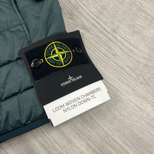 Stone Island Padded Gilet - Bottle Green Castmark