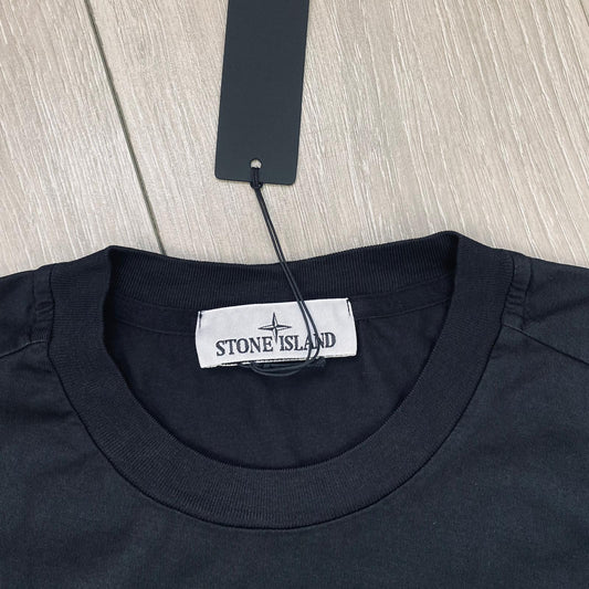 Stone Island Patch T-Shirt - Black Castmark