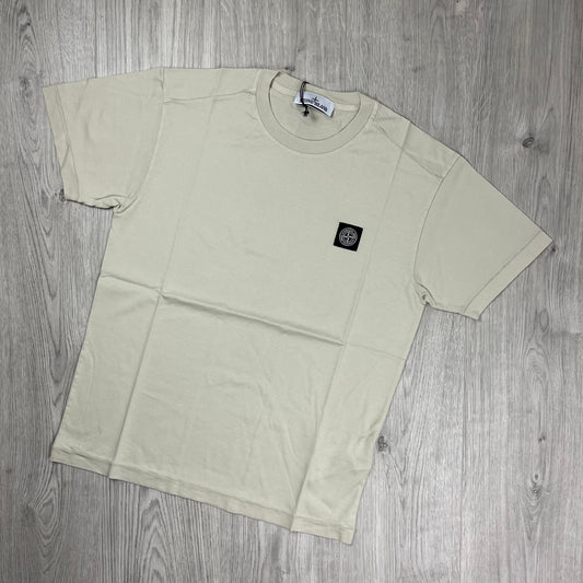 Stone Island Patch T-Shirt - Sand Castmark