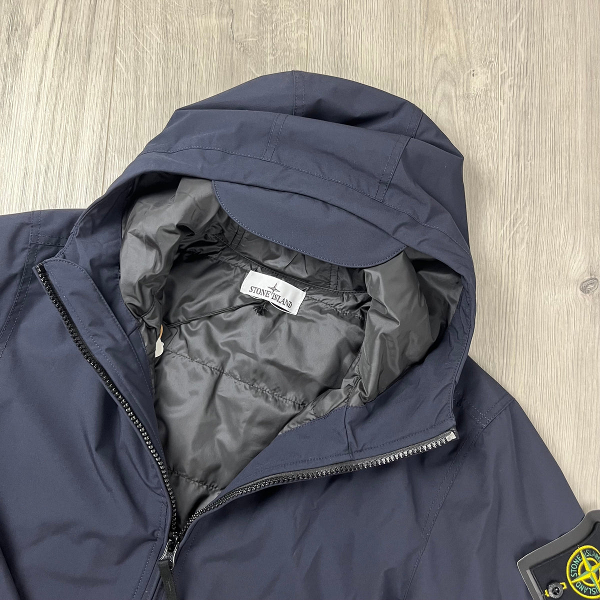 Stone Island PrimaLoft Jacket - Navy Castmark