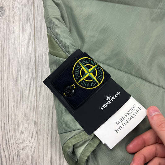 Stone Island Nylon Gilet - Sage Castmark