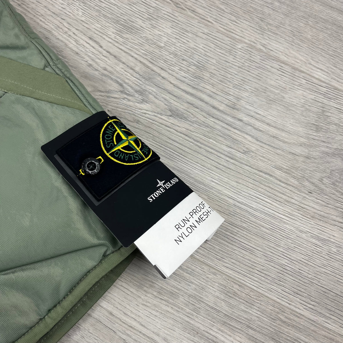 Stone Island Nylon Gilet - Sage Castmark