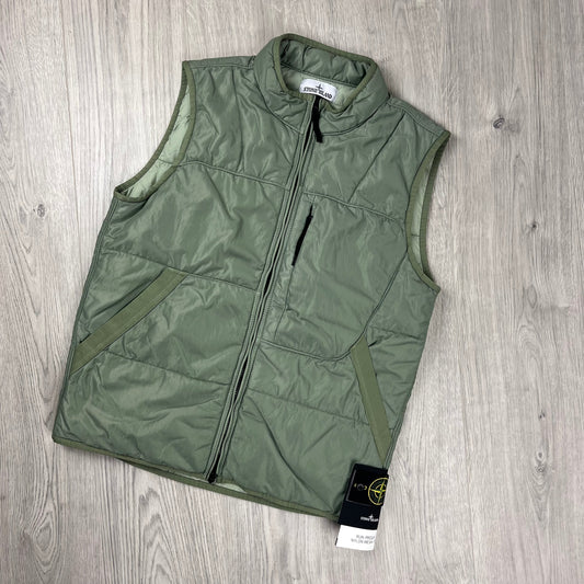 Stone Island Nylon Gilet - Sage Castmark
