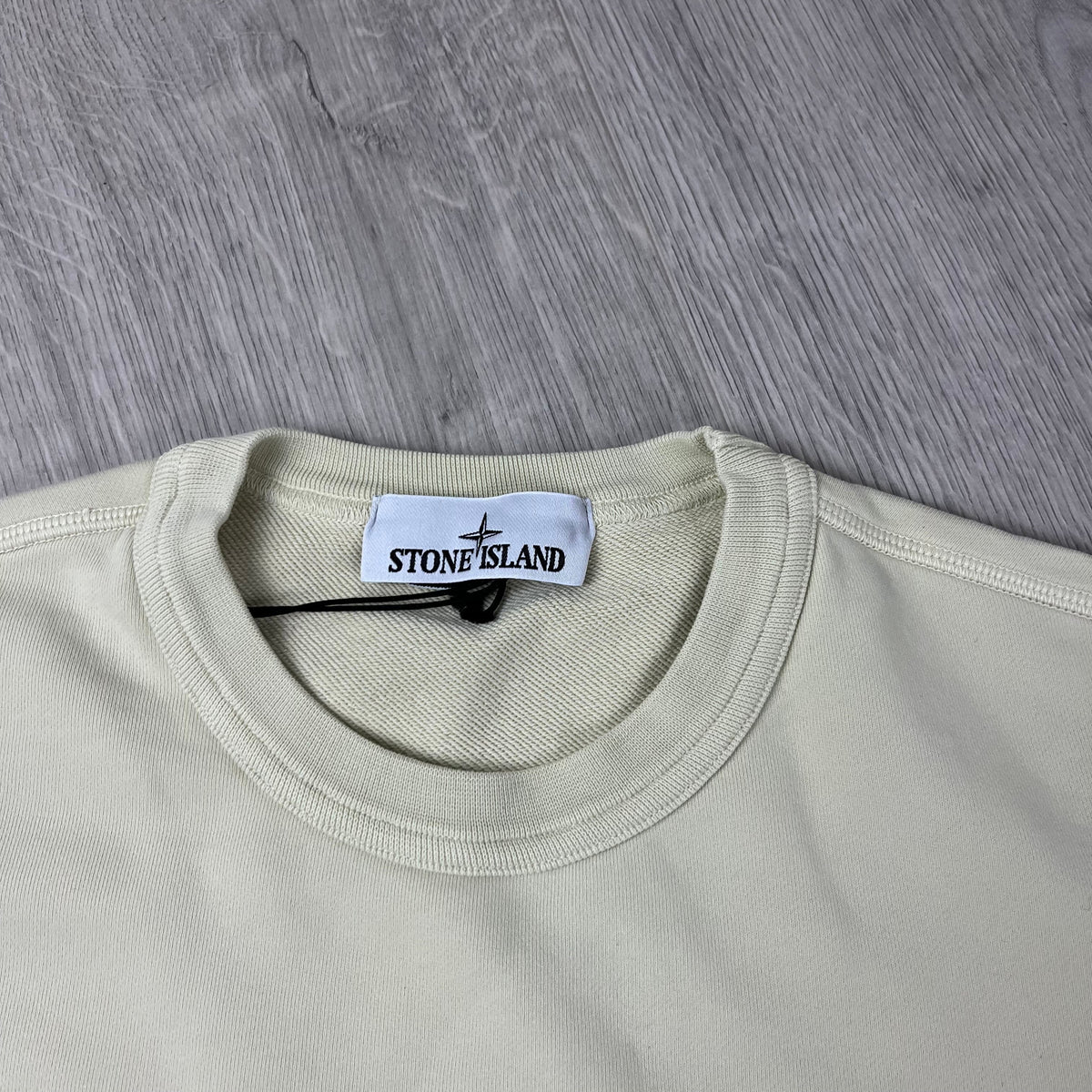 Stone Island Dyed Sweatshirt - Oat Castmark
