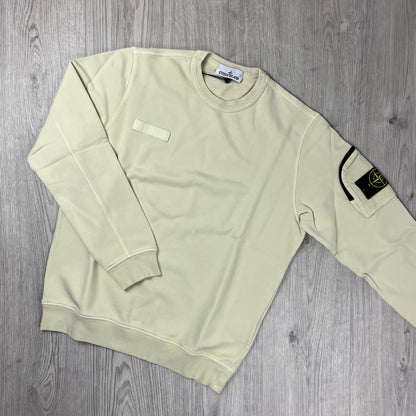 Stone Island Dyed Sweatshirt - Oat Castmark