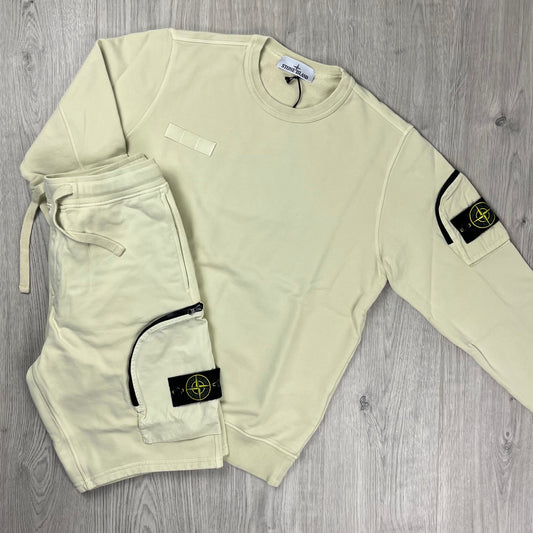 Stone Island Tracksuit - Oat Castmark