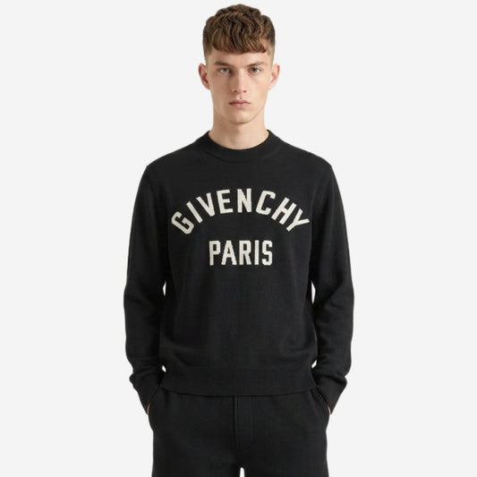 Givenchy Couture Seam Logo Knitwear