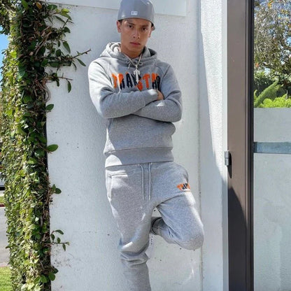 Trapstar Chenille Decoded Revolution Tracksuit - Grey/Black