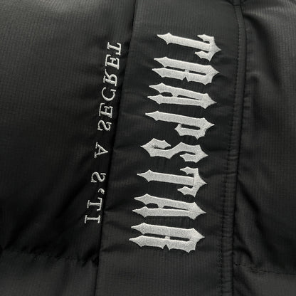 Trapstar Decoded 2025 Hooded Puffer - Black Gradient