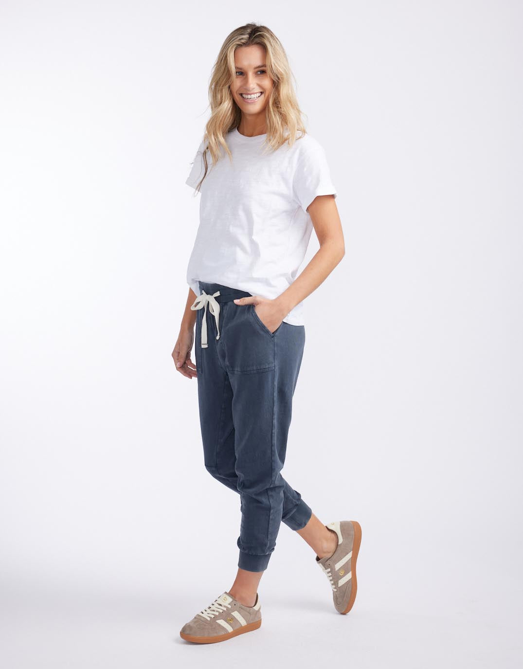 The Sunset Pant - Washed Navy